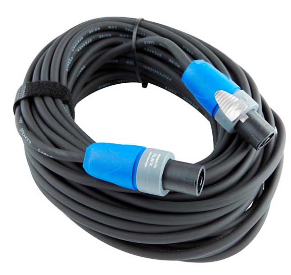 Quality sounds with Speakon cables
