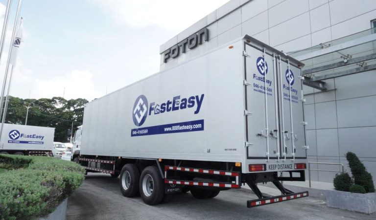 FastEasy debuts cargo service with new fleet of Foton trucks