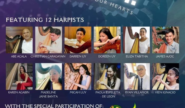 Meet the Performers of Tutti Harpi presented by FEU Center for Arts