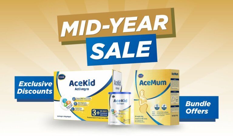 Massive Savings on Family Nutrition with FEIHE’s Mid-Year Sale Event via Tiktok and Shopee
