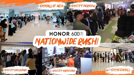 Huge Crowds at HONOR 600 First Day Sale