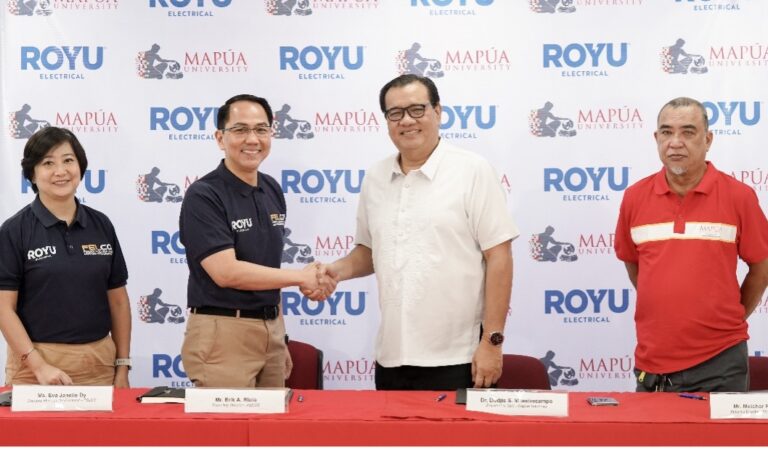 ROYU Electrical Powers Up MAPUA University’s Athletics Program